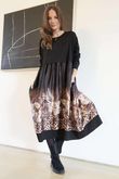 Dominian Smock Dress Black /16 =
